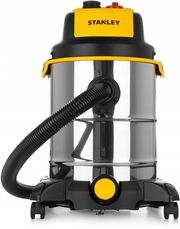 skoypa ilektriki stanley 1600watt 19kpa wet dry 30l inox sxvc30xtde photo