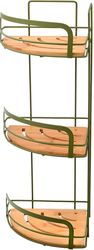 estia etazera olive series metalliki goniaki 3 theseon 49x195x195cm ladi 02 14865 photo