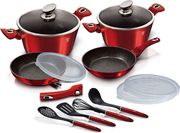berlinger haus set antikollitika skeyi 13 tem metallic line burgundy edition bh 7057
