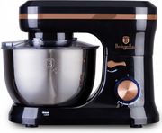 berlinger haus epitrapezio mixer koyzinomixani 45l inox 1000w black rose collection bh 9458 photo