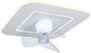 eurolamp anemistiras plafoniera orofis tetragonos leykos f50 dc 15w led 50w 300 25071 photo