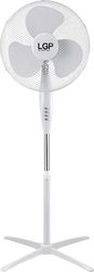 lgp stand fan 16 40cm 45w white lam111795