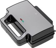 adler 2 in 1 sandwich maker 1400w black silver ad3073 photo