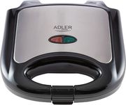 adler sandwich maker 850w black silver ad3015 photo
