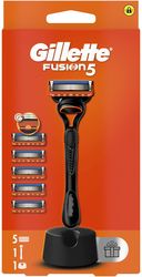 xyrafaki me antallaktikes kefales gillette 5 labi 5 antallaktika stand photo