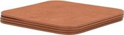 estia soyber allure pvc 10x10cm kafe set 4 tem 07 32401 photo