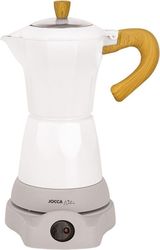 jocca electric italian coffe machine nature line white j 2188 photo