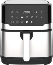 jocca digital air fryer 65l silver j 2719