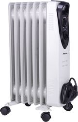 jocca oil filled radiator 7 elements 1500w white j 2204 photo