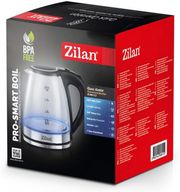 brastiras zilan electrical glass kettle 18l 1800w zln8115 photo