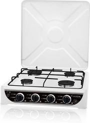 lexical gas stove 4 burners white lgs 2814 1