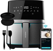 air fryer 1700w cecotec cecofry full inox 5500 connected pack cec 03320 57lt photo