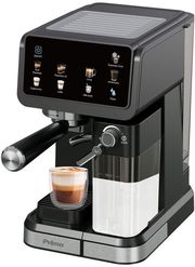 mix espresso milk frother prem 40570 primo hotcold 3se1 20bar touch screen mayri inox photo