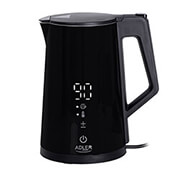 brastiras adler ad 1345 black 17lt strix me othoni led kai rythmisi thermokrasias photo