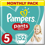 pampers pants no5 12 17kg 152 tmx monthly pack photo