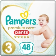 pampers premium care pants no3 6 11kg 48tem photo