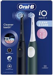 ilektriki odontoboyrtsa oral b io2 duo blackgreen photo