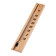 hama 186401 thermometer for interior wood 20 cm analogue photo