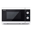   SHARP YC-MG01E-W MICROWAVE GRILL 20L 800W BLACK WHITE