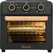 estia friteza aeros oak 1400w 12lt me 4 leitoyrgeies psisimatos mayro 06 23690 photo
