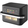 friteza aeros praf 40530 primo dual zone digital 2800w 11l black inox photo