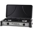 LEXICAL GAS STOVE 2 BURNERS BLACK LGS-2812-2