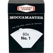 moccamaster paper coffee filters nr 1 disposable 80 pcs photo