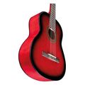 eko guitars cs10 red burst klassiki kithara 4 4 me thiki kokkini extra photo 3