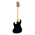 eko guitars jb401 black ilektriko mpaso jazz bass mayro extra photo 1