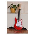 eko guitars st100 3 4 chrome red ilektriki kithara 3 4 typoy stratocaster kokkini extra photo 4