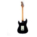 eko guitars st300 black ilektriki kithara typoy stratocaster mayri extra photo 1