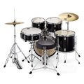 mapex comet jazz dark black akoystiko drum set me baseis kai piatinia extra photo 1