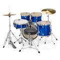 mapex comet jazz indigo blue akoystiko drum set me baseis kai piatinia extra photo 1