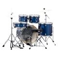 mapex ve5045ftvi venus fusion blue sky sparkle akoystiko drum set me baseis extra photo 1