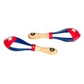 meinl msm3cu rawhide marakes traditional cuba flag zeygos extra photo 2