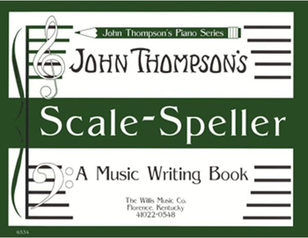 Thompson - Scale Speller - Μουσικα βιβλια πληκτρων (MSC.604513)