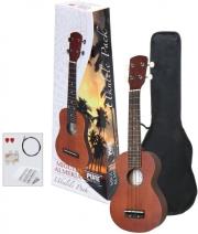 ukulele gewapure almeria player pack brown photo