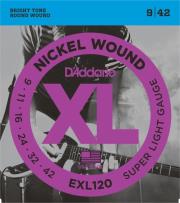 xordes ilektrikis kitharas d addario exl120 xl series super light 9 42 nickel wound photo