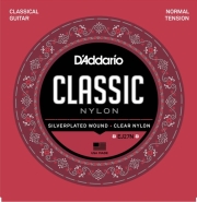 xordes klassikis kitharas d addario ej27n classic nylon series clear silverplated normal tension photo