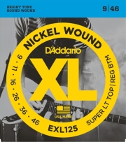 xordes ilektrikis kitharas d addario exl125 sl super light top regular bottom 9 46 nickel wound photo