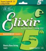 xordes ilektrikoy mpasoy elixir 15425 5th string super light b 125 long scale photo xordes ilektrikoy mpasoy elixir 15425 5th string super light b 125 long scale photo