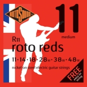 xordes ilektrikis kitharas rotosound r11 roto reds super lights 11 48 nickel on steel photo