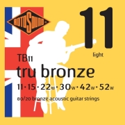 xordes akoystikis kitharas rotosound tb11 tru bronze light 11 52 80 20 bronze photo