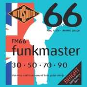 xordes ilektrikoy mpasoy rotosound fm66 funk master 4 string custom gauge 30 90 stainless steel photo