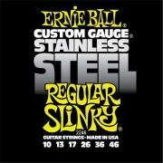 xordes ilektrikis kitharas ernie ball 2246 regular slinky stainless steel photo