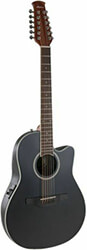ilektroakoystiki kithara applause by ovation ab2412ii mid cutaway 12 string black satin ab2412ii 5s photo ilektroakoystiki kithara applause by ovation ab2412ii mid cutaway 12 string black satin ab2412ii 5s photo