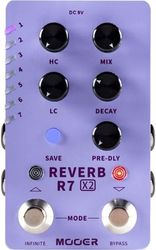 mooer r7 x2 reverb petali photo