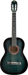 eko guitars cs10 blue burst klassiki kithara 4 4 me thiki mple photo