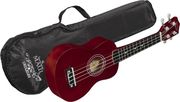 soundsation sunny 10 bw ukulele soprano me thiki dark wood photo