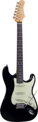 eko guitars s300 vnos black ilektriki kithara typoy stratocaster mayri photo